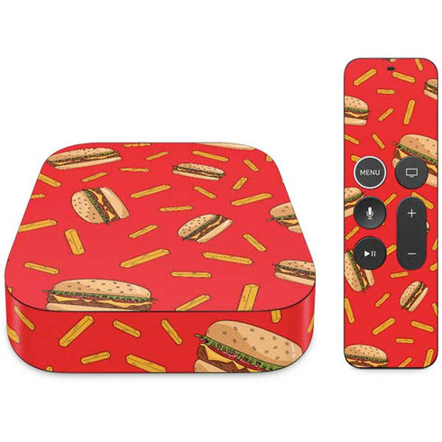 Burgers and Fries Apple TV Skin