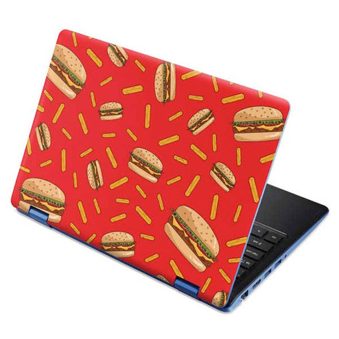 Burgers and Fries Aspire R11 11.6in Skin