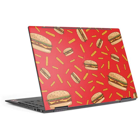 Burgers and Fries HP Envy Skin