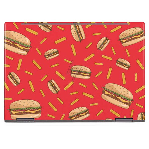 Burgers and Fries HP Envy Skin