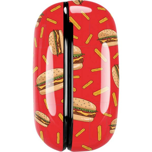 Burgers and Fries Galaxy Buds Live Skin