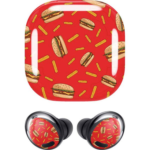 Burgers and Fries Galaxy Buds Pro Skin