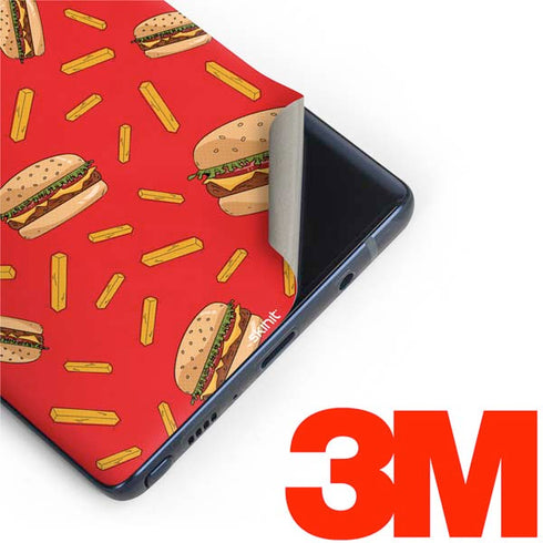 Burgers and Fries Galaxy Note 9 Skin