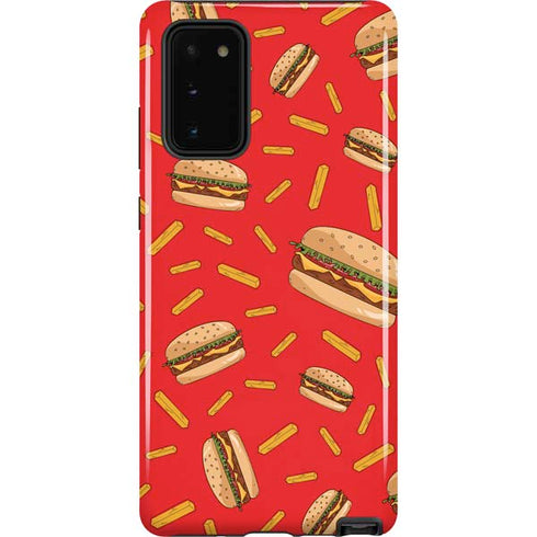 Burgers and Fries Galaxy Note20 5G Pro Case
