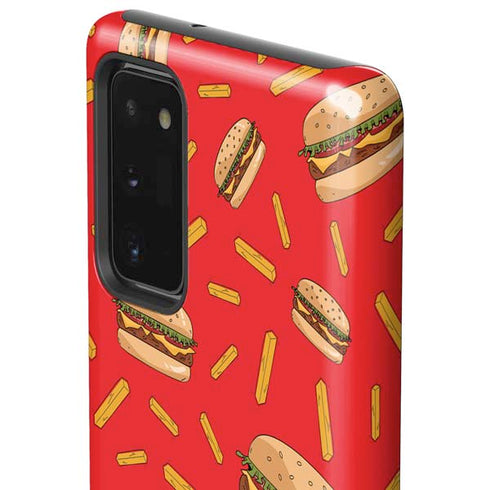 Burgers and Fries Galaxy Note20 5G Pro Case