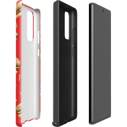 Burgers and Fries Galaxy Note20 5G Pro Case