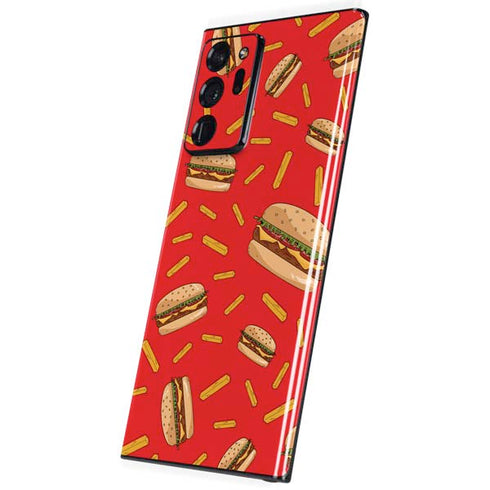 Burgers and Fries Galaxy Note20 Ultra 5G Skin