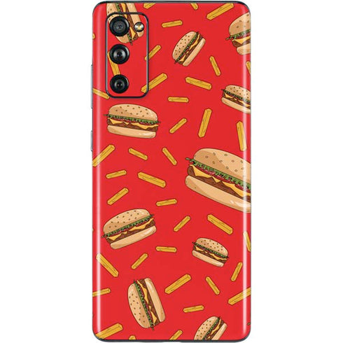 Burgers and Fries Galaxy S20 Fan Edition Skin