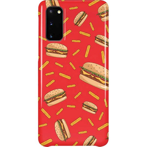 Burgers and Fries Galaxy S20 Lite Case