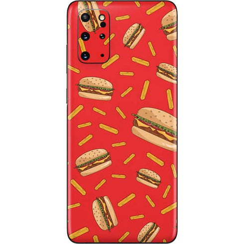 Burgers and Fries Galaxy S20 Plus Skin