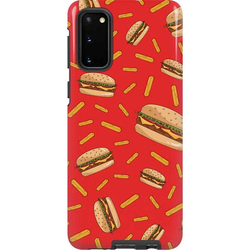 Burgers and Fries Galaxy S20 Pro Case