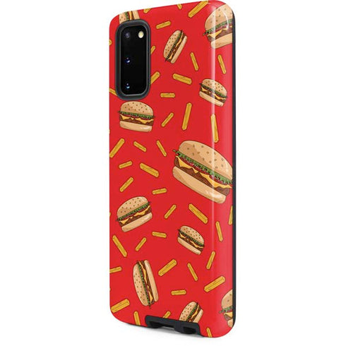 Burgers and Fries Galaxy S20 Pro Case