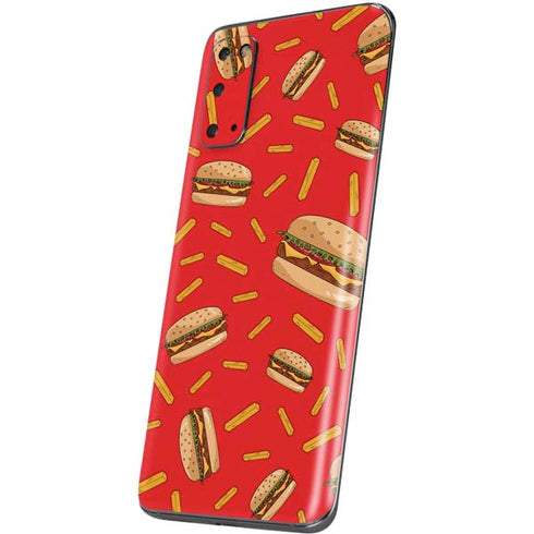 Burgers and Fries Galaxy S20 Skin