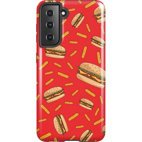 Burgers and Fries Galaxy S21 5G Pro Case
