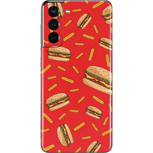Burgers and Fries Galaxy S21 5G Skin