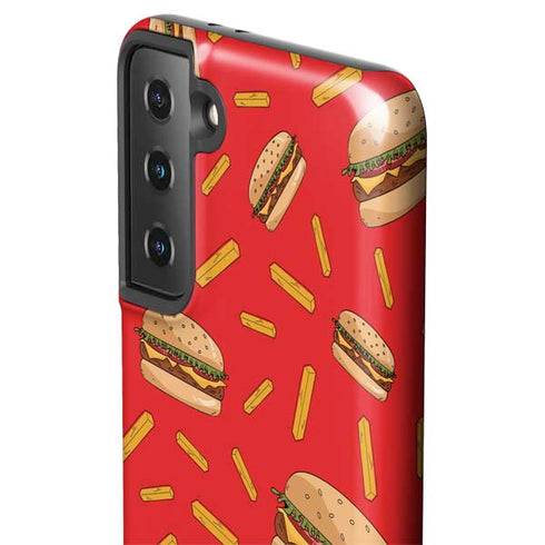 Burgers and Fries Galaxy S21 FE Pro Case