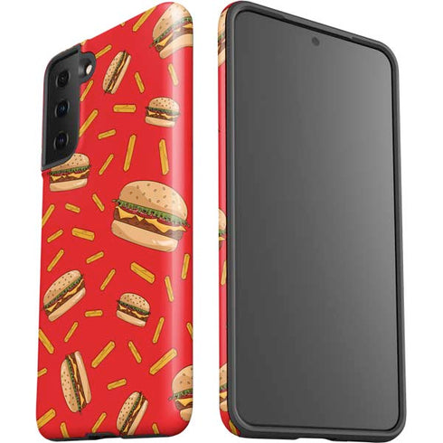 Burgers and Fries Galaxy S21 FE Pro Case