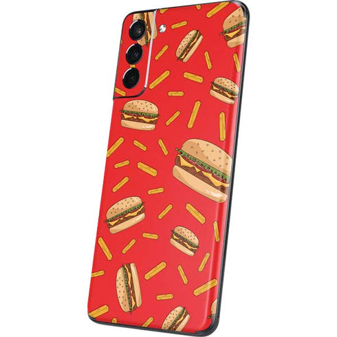 Burgers and Fries Galaxy S21 Plus 5G Skin