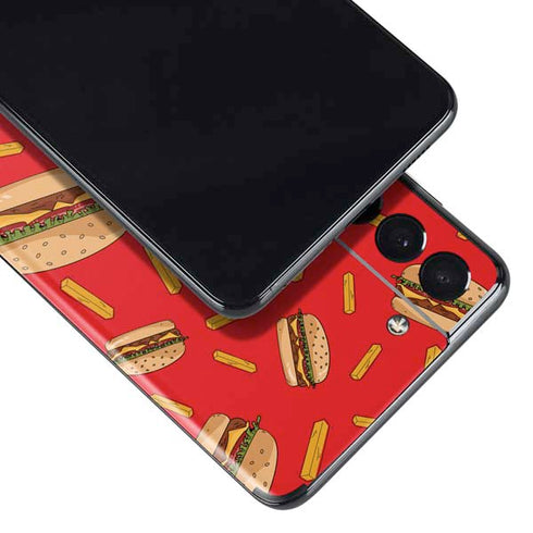 Burgers and Fries Galaxy S21 Plus 5G Skin