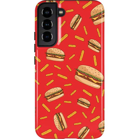 Burgers and Fries Galaxy S22 Plus Pro Case