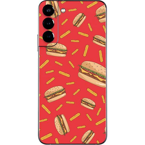 Burgers and Fries Galaxy S22 Plus Skin