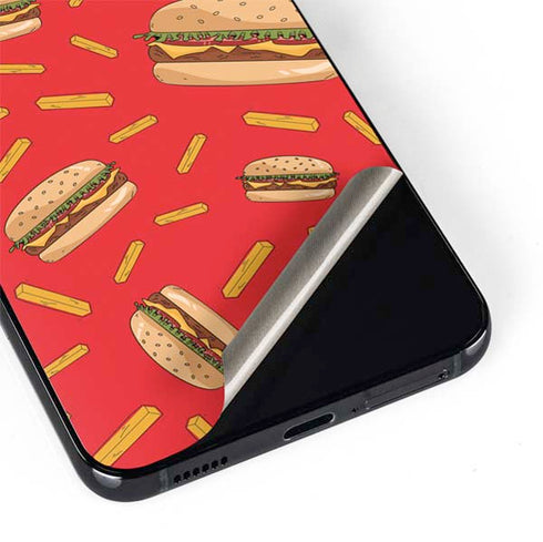 Burgers and Fries Galaxy S22 Plus Skin
