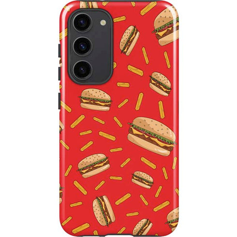 Burgers and Fries Galaxy S23 Plus Pro Case