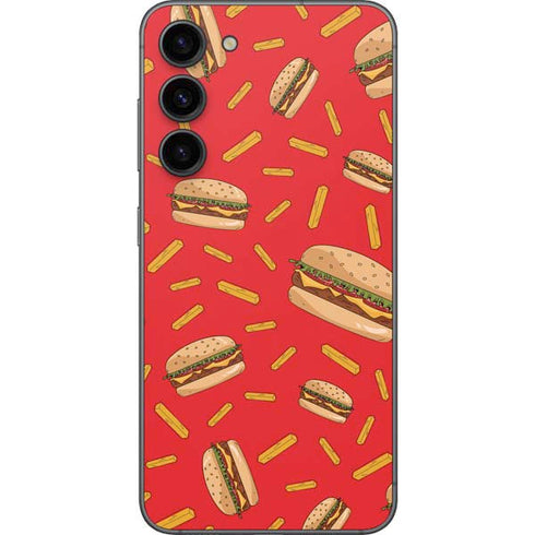 Burgers and Fries Galaxy S23 Plus Skin