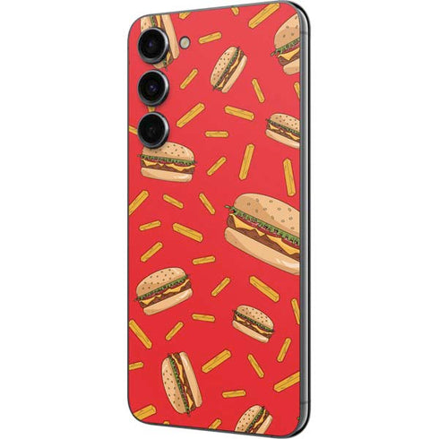 Burgers and Fries Galaxy S23 Plus Skin