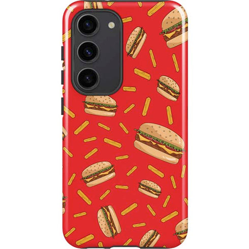 Burgers and Fries Galaxy S23 Pro Case