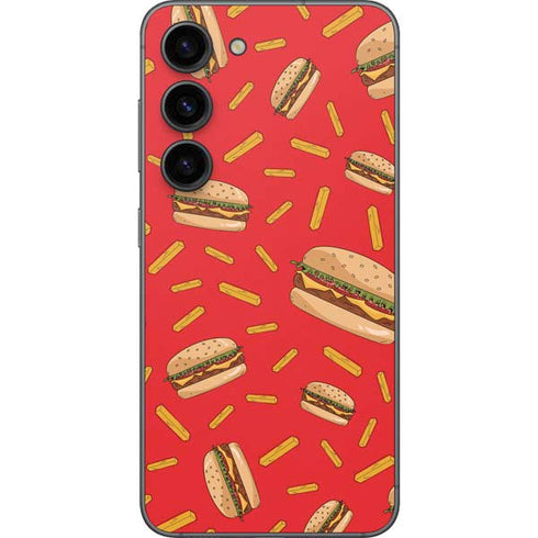 Burgers and Fries Galaxy S23 Skin