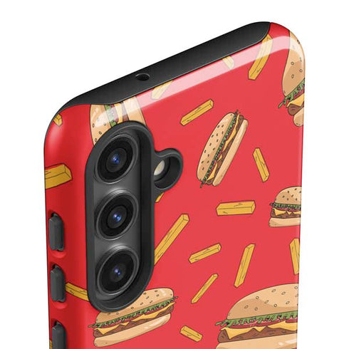 Burgers and Fries Galaxy S24 Impact Case