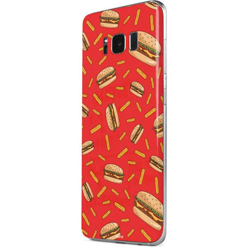 Burgers and Fries Galaxy S8 Plus Skin