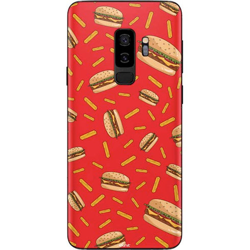 Burgers and Fries Galaxy S9 Plus Skin