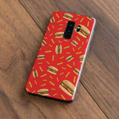 Burgers and Fries Galaxy S9 Plus Skin