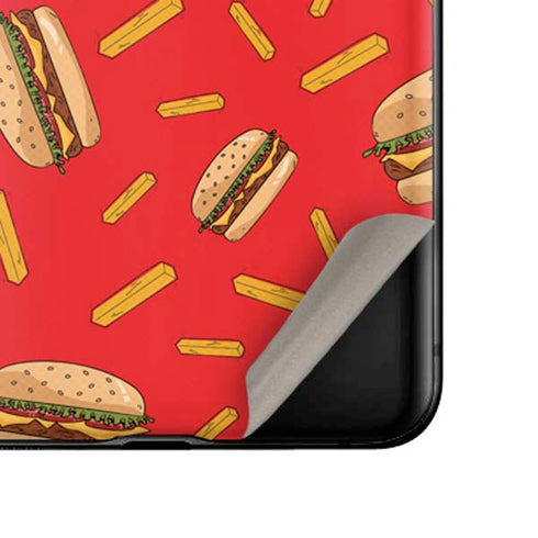 Burgers and Fries Galaxy Z Flip Skin