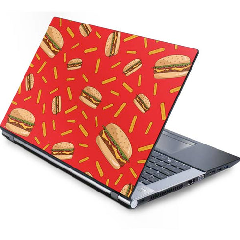 Burgers and Fries Generic Laptop Skin