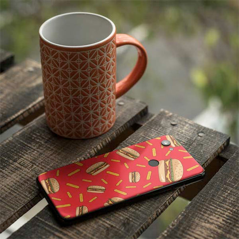 Burgers and Fries Google Pixel 3a Skin