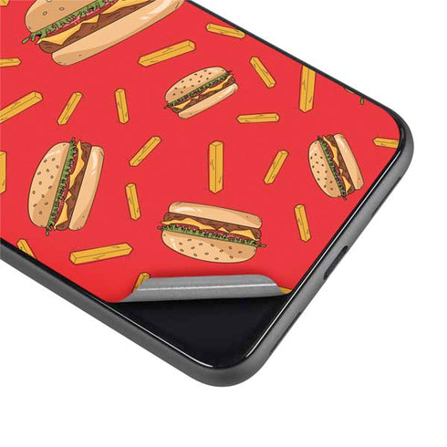 Burgers and Fries Google Pixel 4 XL Skin