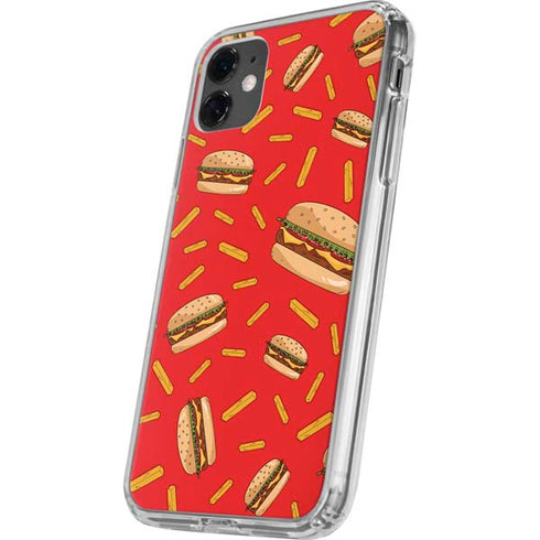 Burgers and Fries iPhone 11 Clear Case