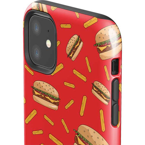 Burgers and Fries iPhone 11 Impact Case
