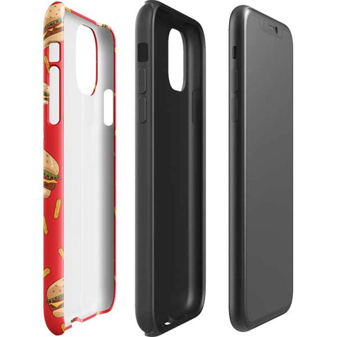 Burgers and Fries iPhone 11 Pro Max Impact Case