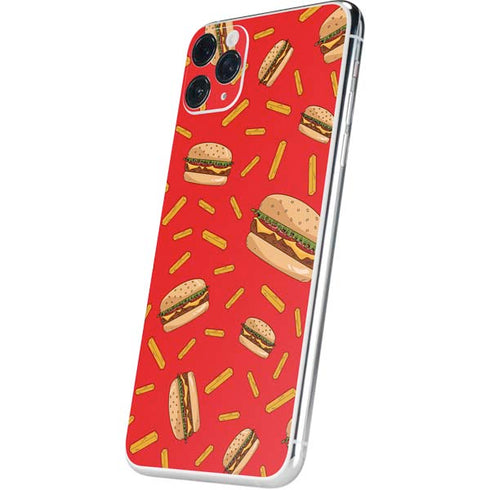 Burgers and Fries iPhone 11 Pro Max Skin