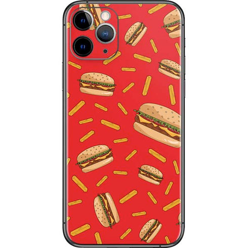 Burgers and Fries iPhone 11 Pro Skin