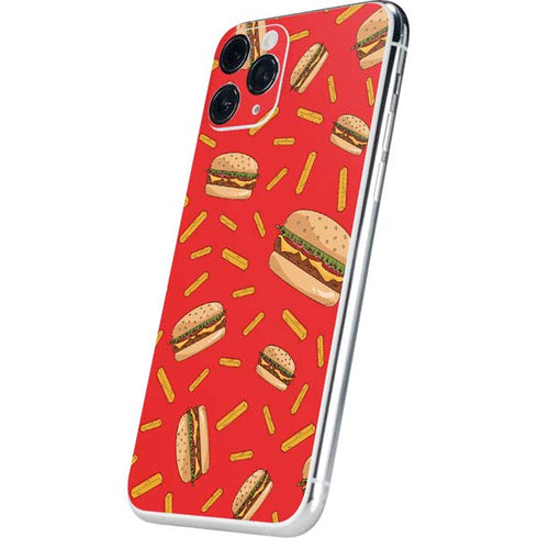Burgers and Fries iPhone 11 Pro Skin