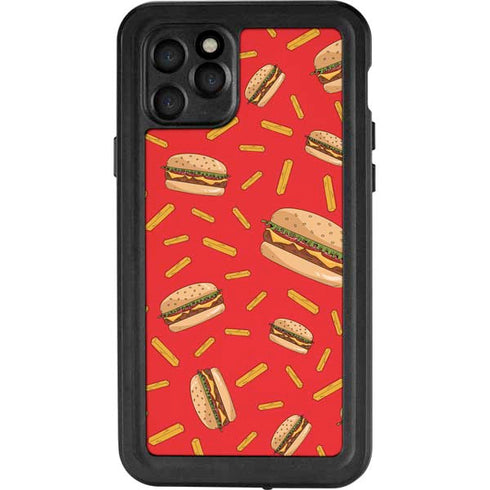 Burgers and Fries iPhone 11 Pro Waterproof Case