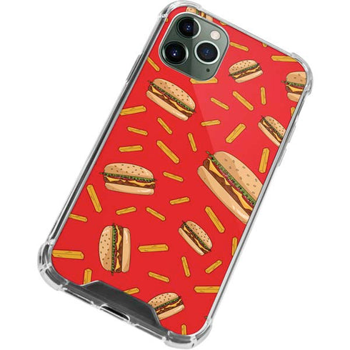 Burgers and Fries iPhone 12 Pro Clear Case