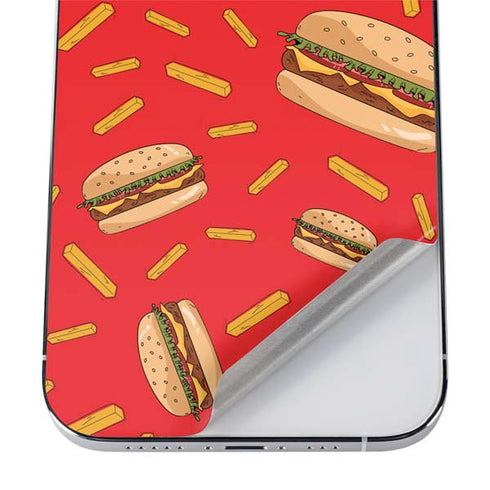 Burgers and Fries iPhone 12 Pro Max Skin