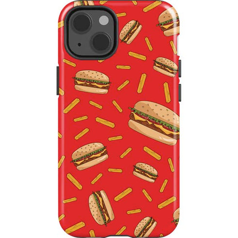 Burgers and Fries iPhone 15 Impact Case