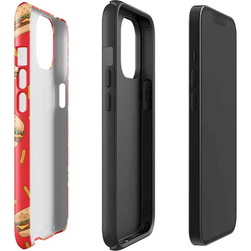 Burgers and Fries iPhone 15 Impact Case